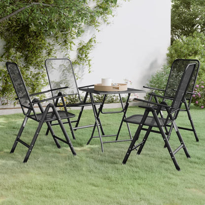 -Delige Tuinset Metaalgaas Antracietkleurig 5