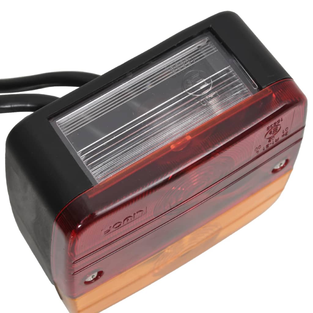 Aanhangerlampen 1 V 10,5X5X9,5 Cm Rood 10.5 x 5 x 9.5 cm Klassiek peertje