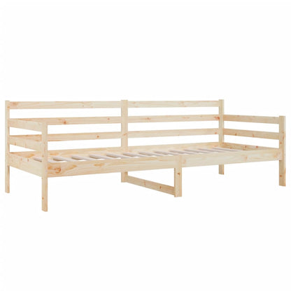 Slaapbank 90X190 Cm Massief Grenenhout Naturel