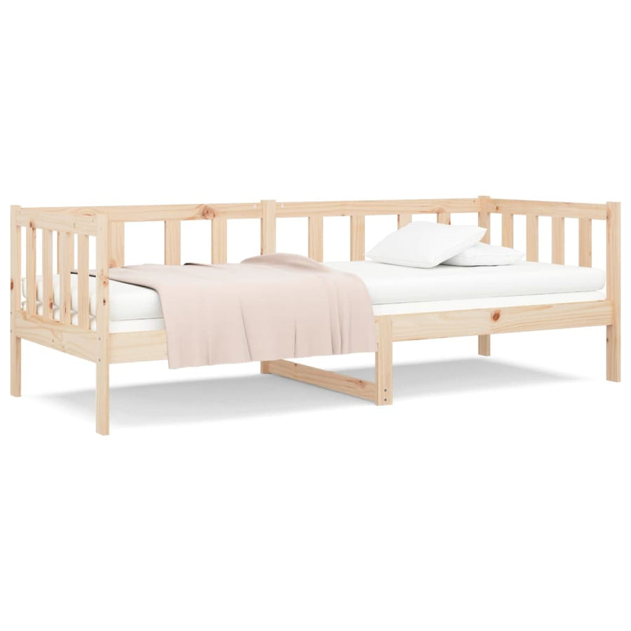 Slaapbank 90X190 Cm Massief Grenenhout