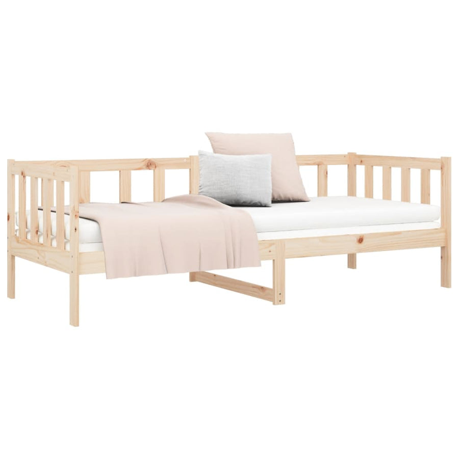 Slaapbank 90X190 Cm Massief Grenenhout