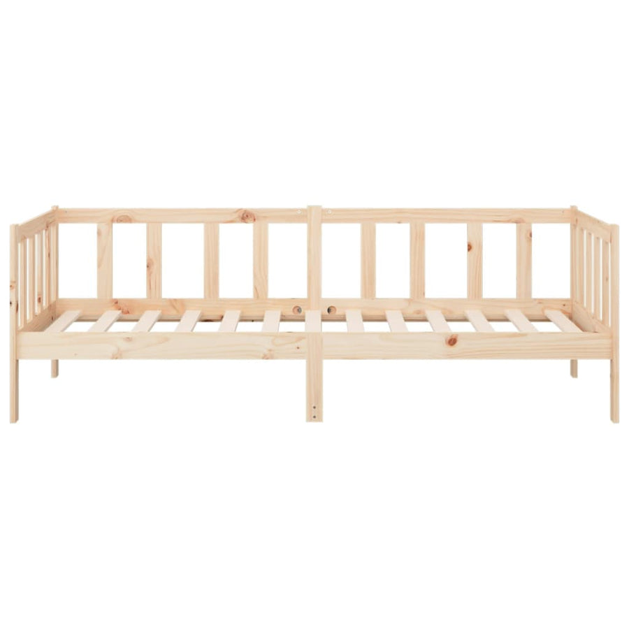 Slaapbank 90X190 Cm Massief Grenenhout