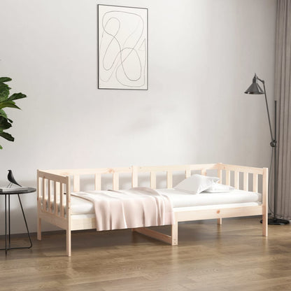 Slaapbank 90X190 Cm Massief Grenenhout