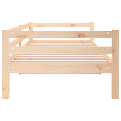 Slaapbank 80X200 Cm Massief Grenenhout Naturel