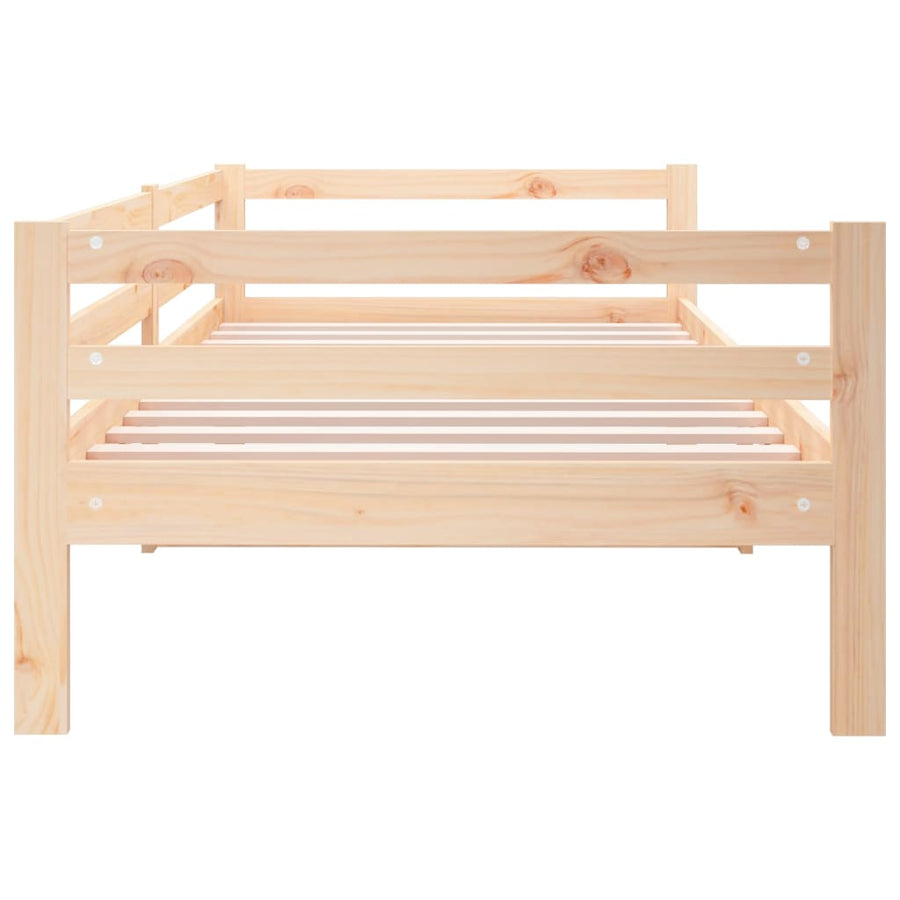 Slaapbank 80X200 Cm Massief Grenenhout Naturel