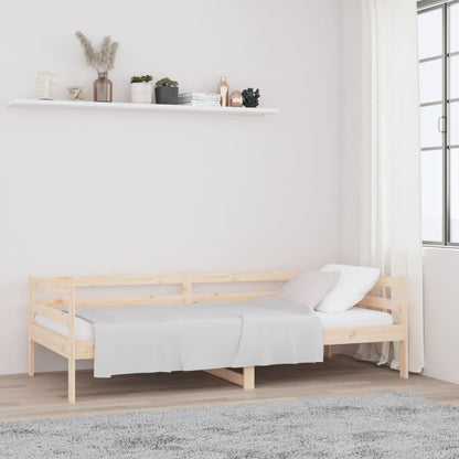 Slaapbank 80X200 Cm Massief Grenenhout Naturel