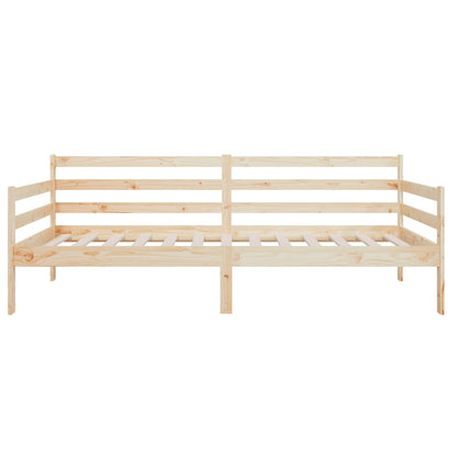 Slaapbank 80X200 Cm Massief Grenenhout Naturel