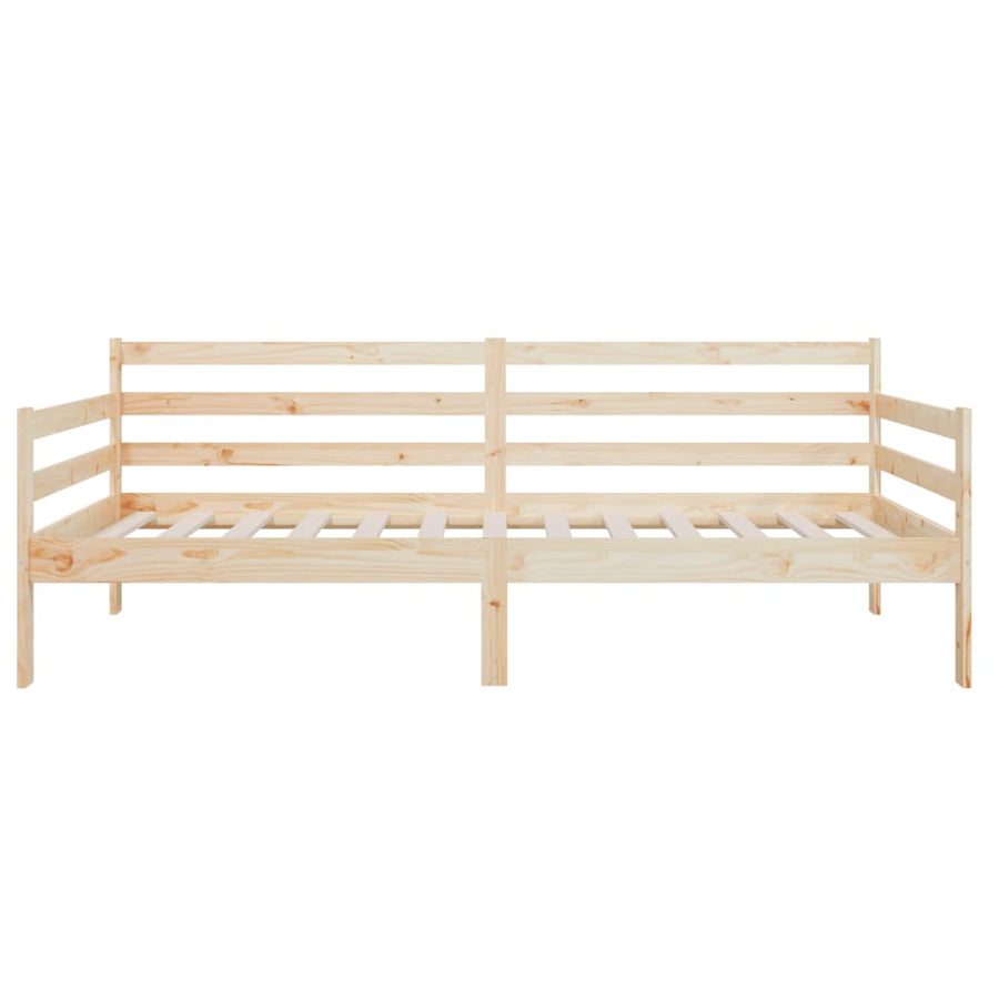 Slaapbank 80X200 Cm Massief Grenenhout Naturel