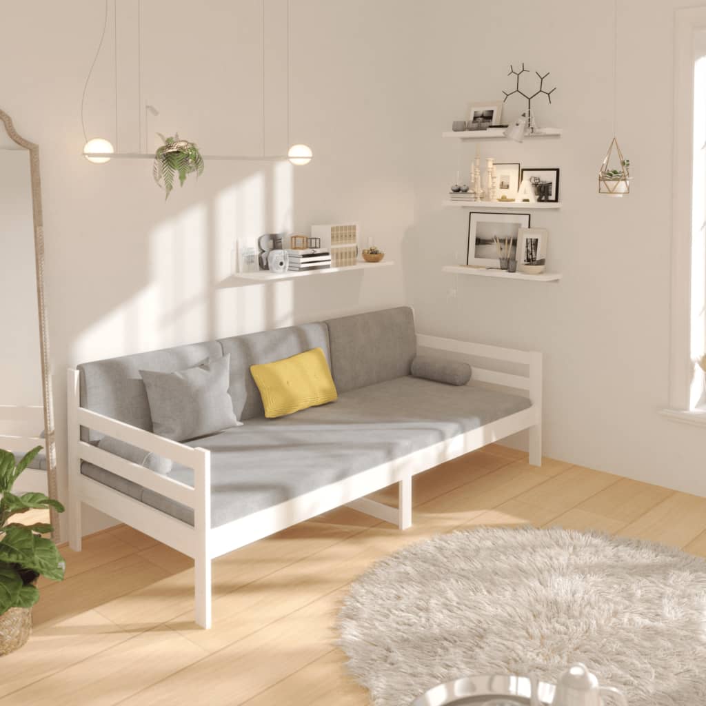 Slaapbank 80X200 Cm Massief Grenenhout