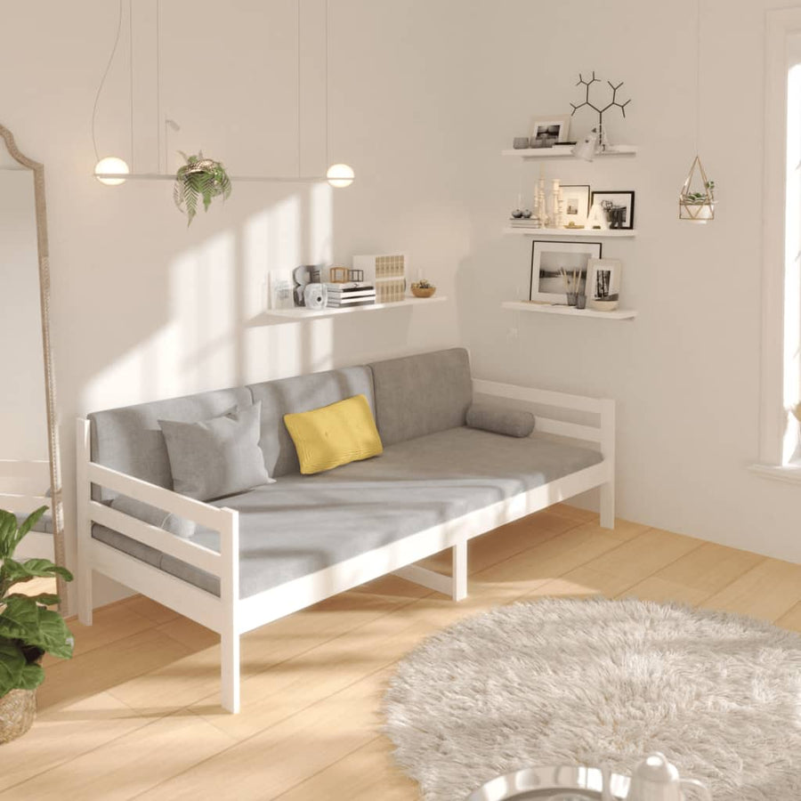 Slaapbank 80X200 Cm Massief Grenenhout