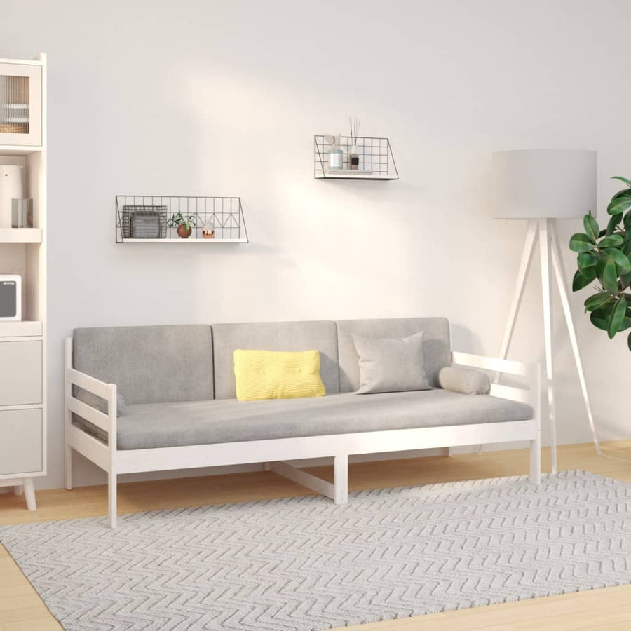 Slaapbank 80X200 Cm Massief Grenenhout