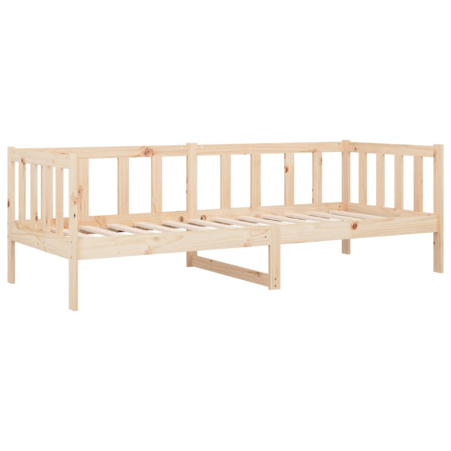 Slaapbank 80X200 Cm Massief Grenenhout