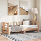 Extendable sofa bed 2x(80x200) cm solid pine