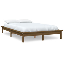Bedframe Massief Grenenhout 160 x 200 cm Honingbruin