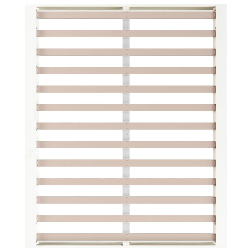 Bedframe Massief Hout 120 x 200 cm Wit