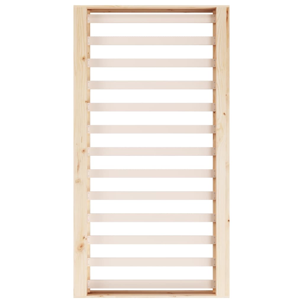 Bedframe Massief Hout 2Ft6 Small Single 75 x 190 cm Naturel