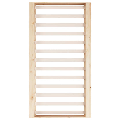 Bedframe Massief Hout 3Ft Single 90 x 190 cm Naturel