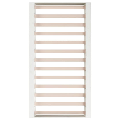 Bedframe Massief Hout 3Ft Single 90 x 190 cm Wit