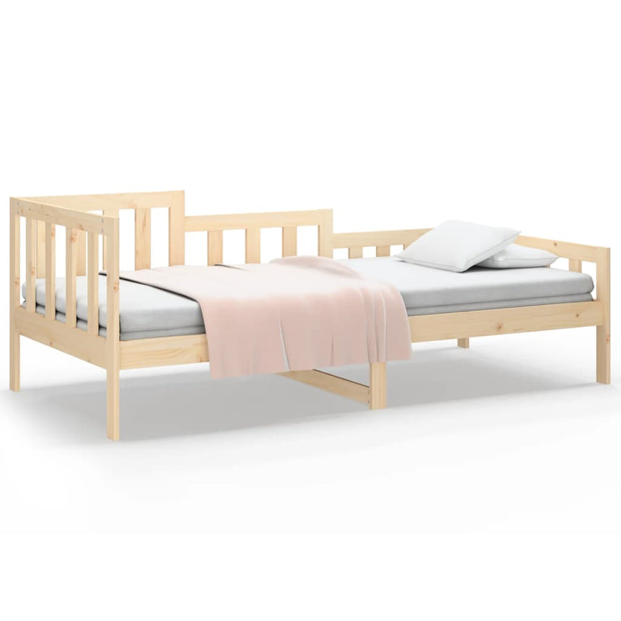 Slaapbank 90X200 Cm Massief Grenenhout