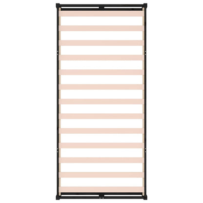 Bedframe Massief Hout 90 x 200 cm Zwart