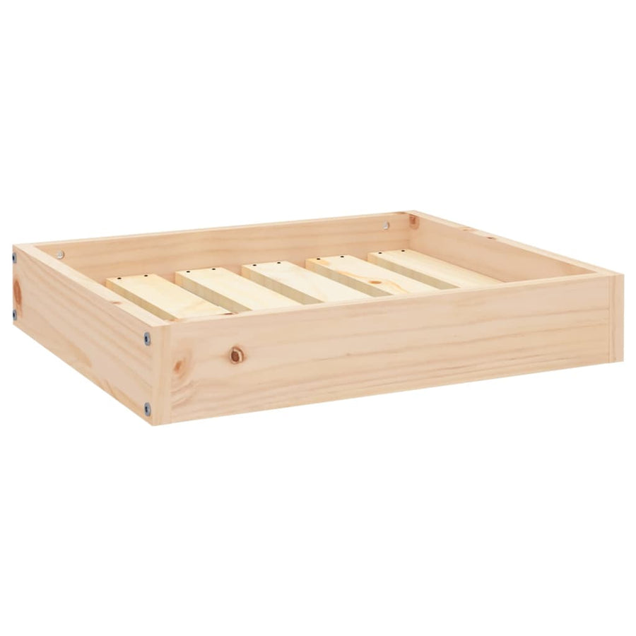 Hondenmand 51,5X44X9 Cm Massief Grenenhout