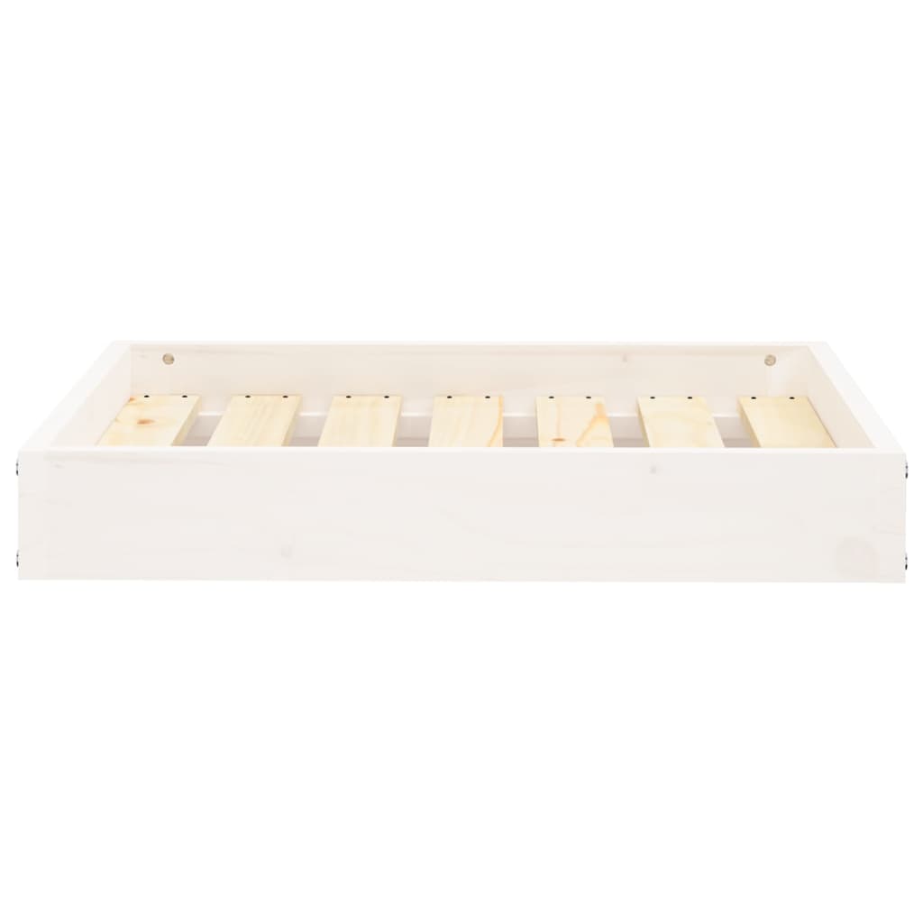 Hondenmand 61,5X49X9 Cm Massief Grenenhout 61.5 x 49 x 9 cm
