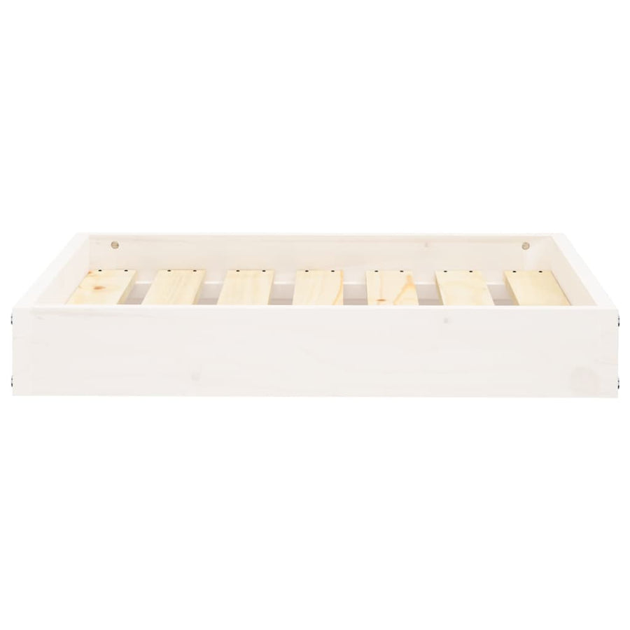 Hondenmand 61,5X49X9 Cm Massief Grenenhout 61.5 x 49 x 9 cm