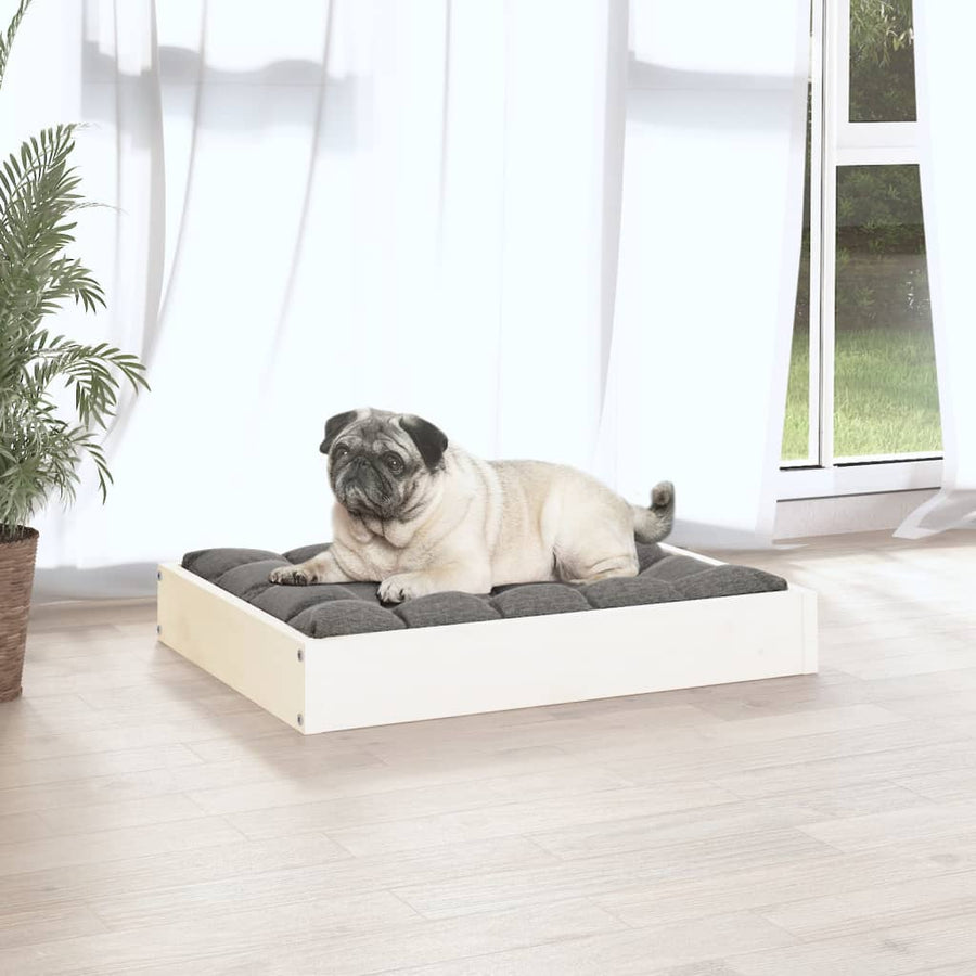 Hondenmand 61,5X49X9 Cm Massief Grenenhout 61.5 x 49 x 9 cm