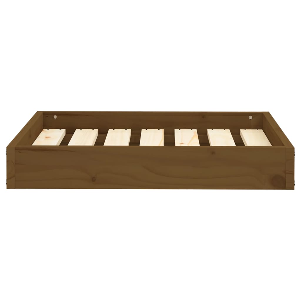 Hondenmand 61,5X49X9 Cm Massief Grenenhout 61.5 x 49 x 9 cm