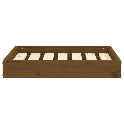 Hondenmand 61,5X49X9 Cm Massief Grenenhout 61.5 x 49 x 9 cm