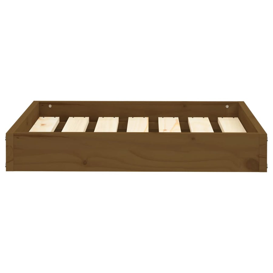 Hondenmand 61,5X49X9 Cm Massief Grenenhout 61.5 x 49 x 9 cm