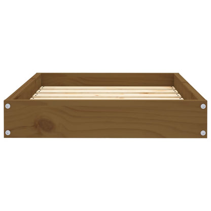 Hondenmand 61,5X49X9 Cm Massief Grenenhout 61.5 x 49 x 9 cm