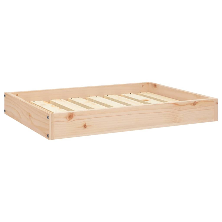 Hondenmand 71,5X54X9 Cm Massief Grenenhout 71.5 x 54 x 9 cm