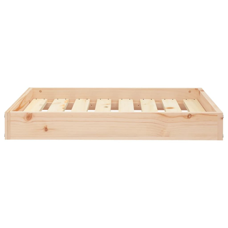Hondenmand 71,5X54X9 Cm Massief Grenenhout 71.5 x 54 x 9 cm