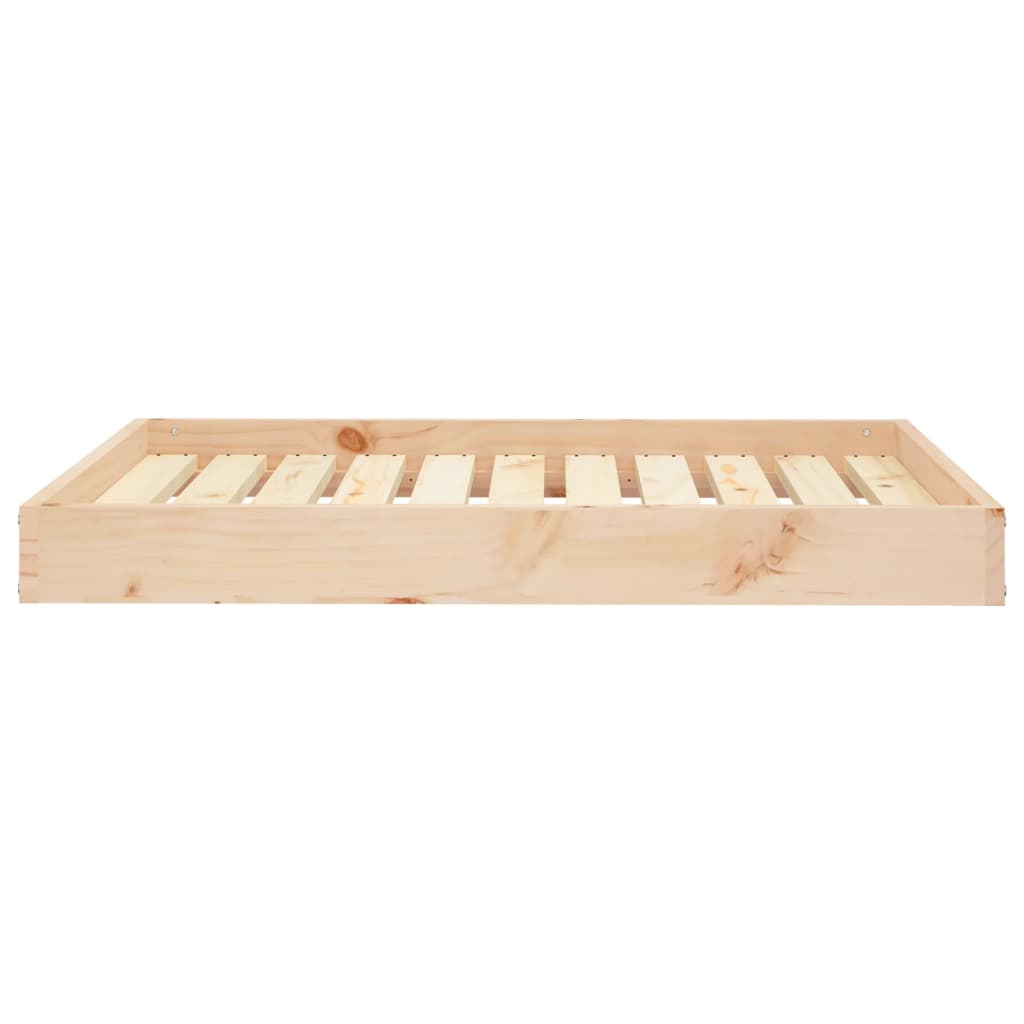 Hondenmand 91,5X64X9 Cm Massief Grenenhout 91.5 x 64 x 9 cm
