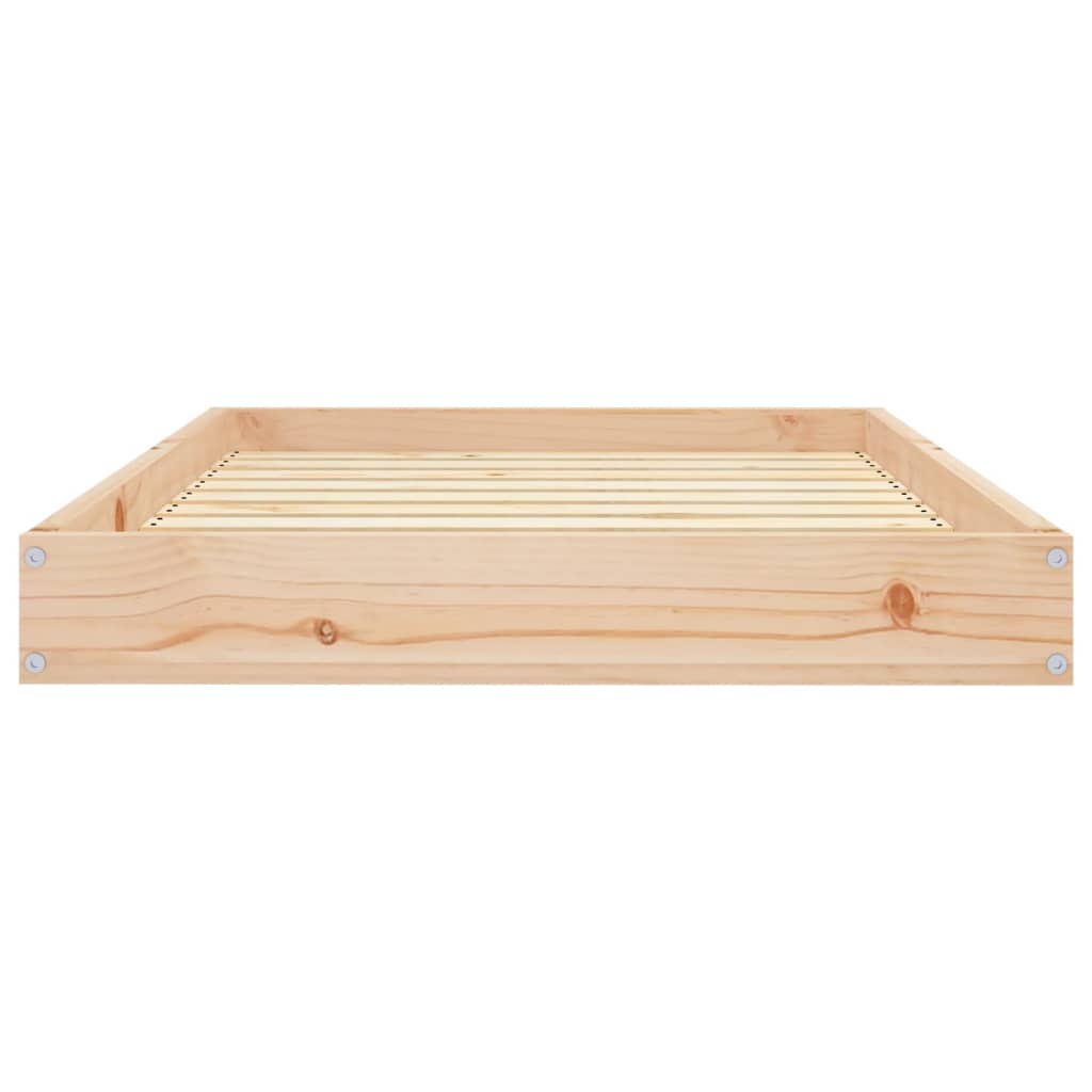 Hondenmand 91,5X64X9 Cm Massief Grenenhout 91.5 x 64 x 9 cm