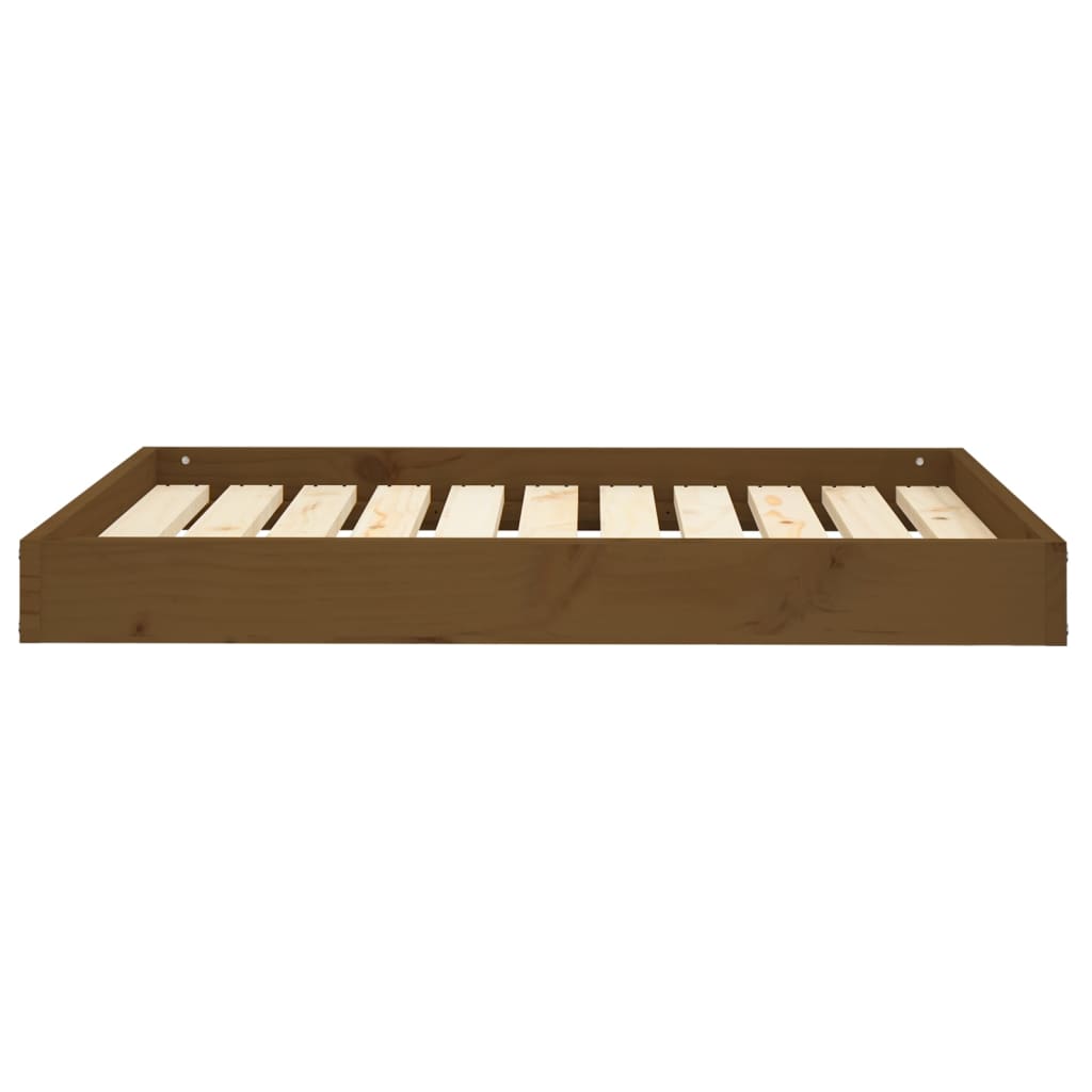 Hondenmand 91,5X64X9 Cm Massief Grenenhout 91.5 x 64 x 9 cm