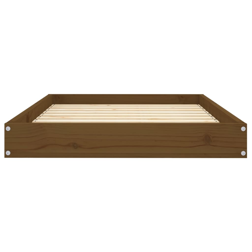 Hondenmand 91,5X64X9 Cm Massief Grenenhout 91.5 x 64 x 9 cm