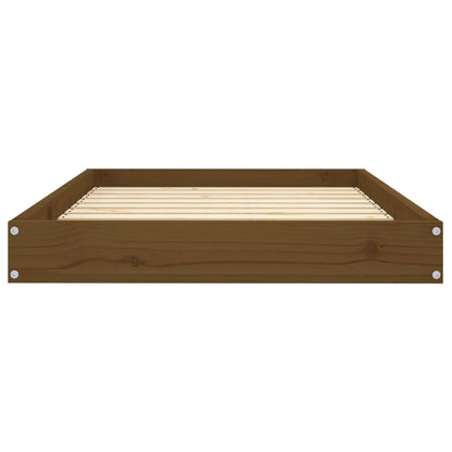 Hondenmand 91,5X64X9 Cm Massief Grenenhout 91.5 x 64 x 9 cm