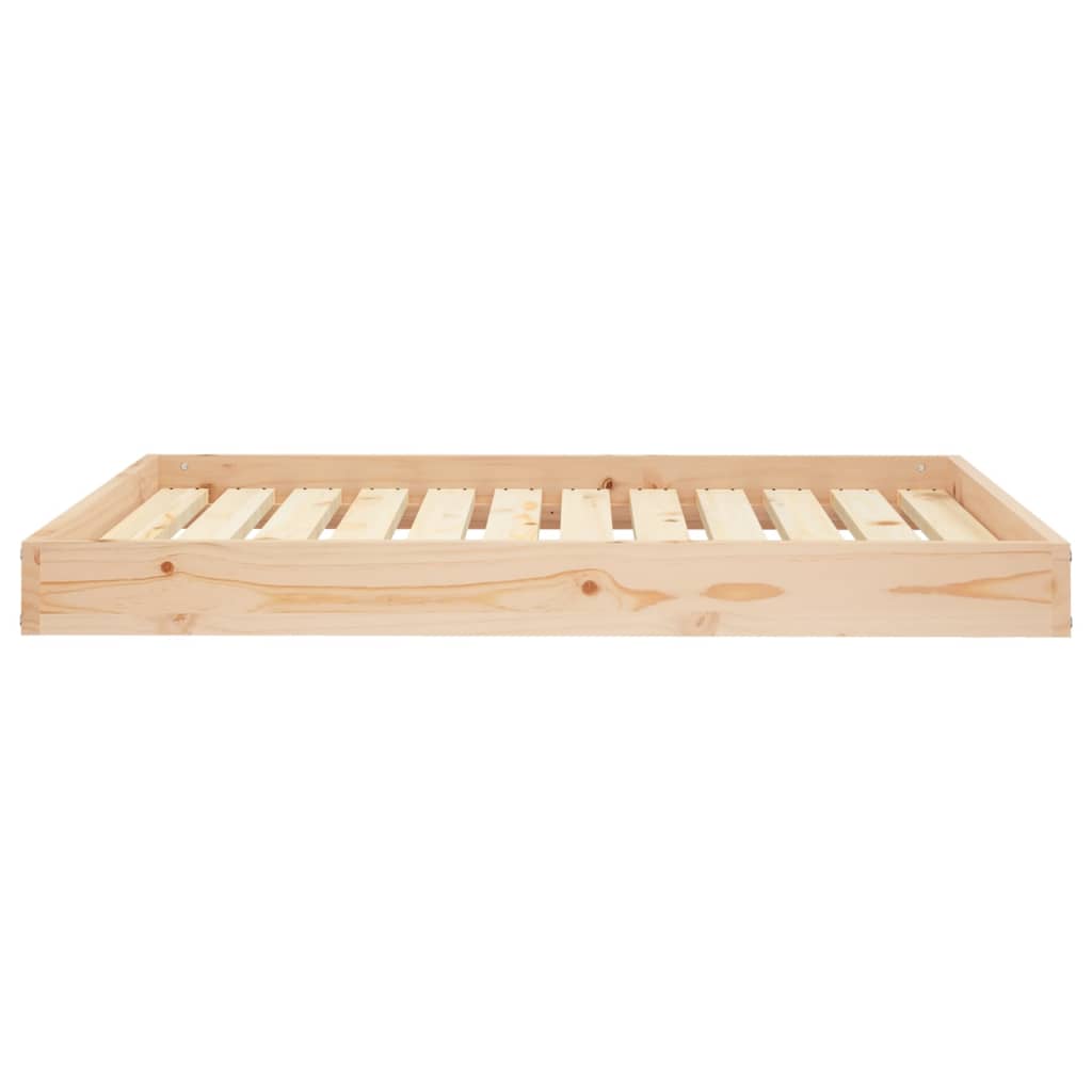 Hondenmand 101,5X74X9 Cm Massief Grenenhout Naturel