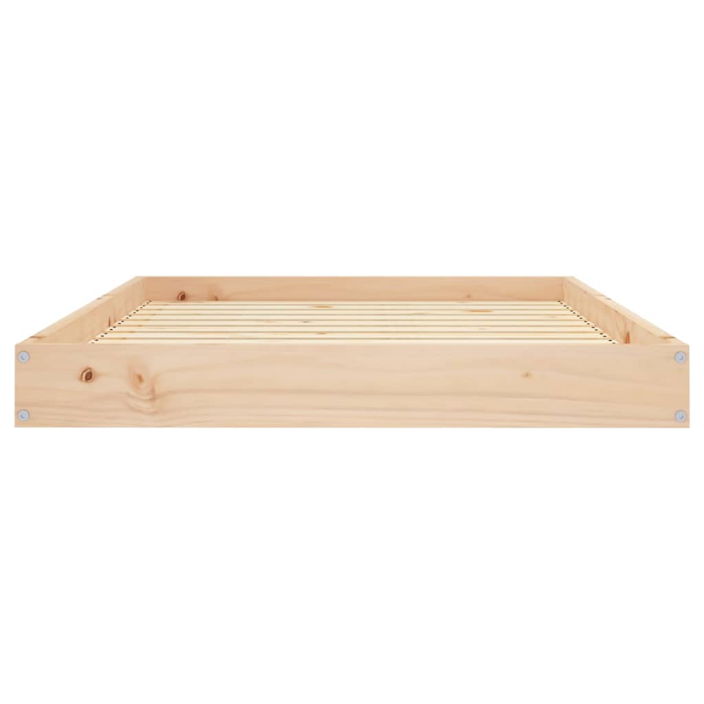 Hondenmand 101,5X74X9 Cm Massief Grenenhout Naturel