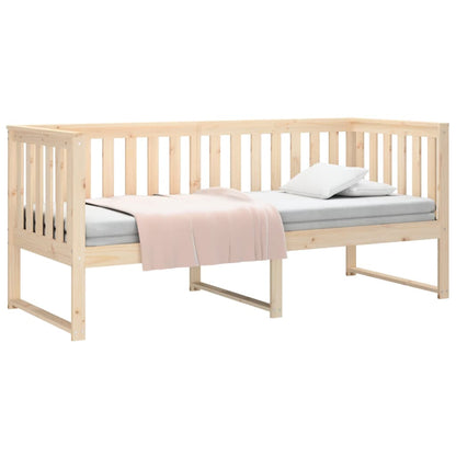 Slaapbank Massief Grenenhout 80 x 200 cm Naturel