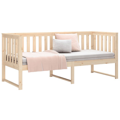 Slaapbank Massief Grenenhout 80 x 200 cm Naturel