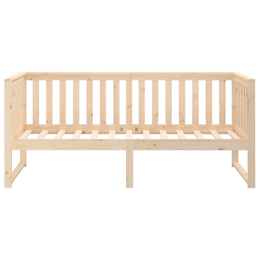 Slaapbank Massief Grenenhout 80 x 200 cm Naturel