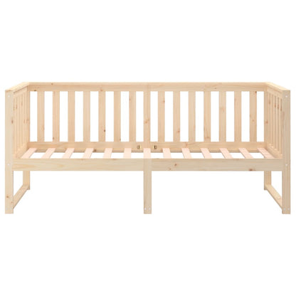 Slaapbank Massief Grenenhout 80 x 200 cm Naturel