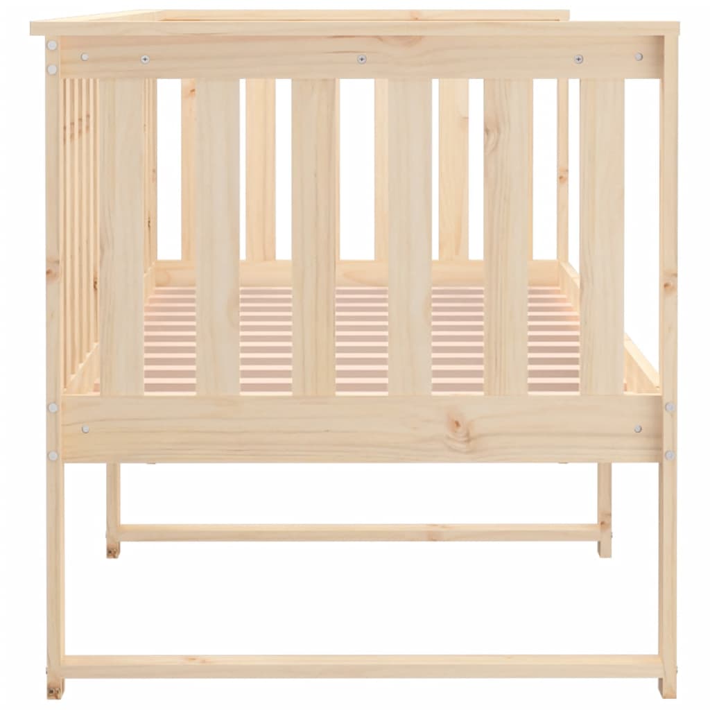 Slaapbank Massief Grenenhout 80 x 200 cm Naturel