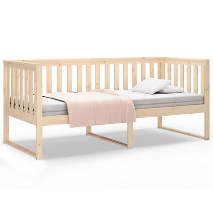 Slaapbank Massief Grenenhout 90 x 190 cm Naturel