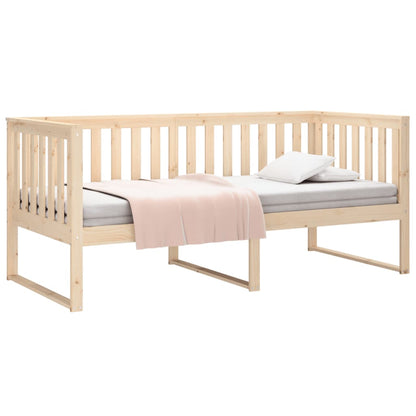 Slaapbank Massief Grenenhout 90 x 190 cm Naturel