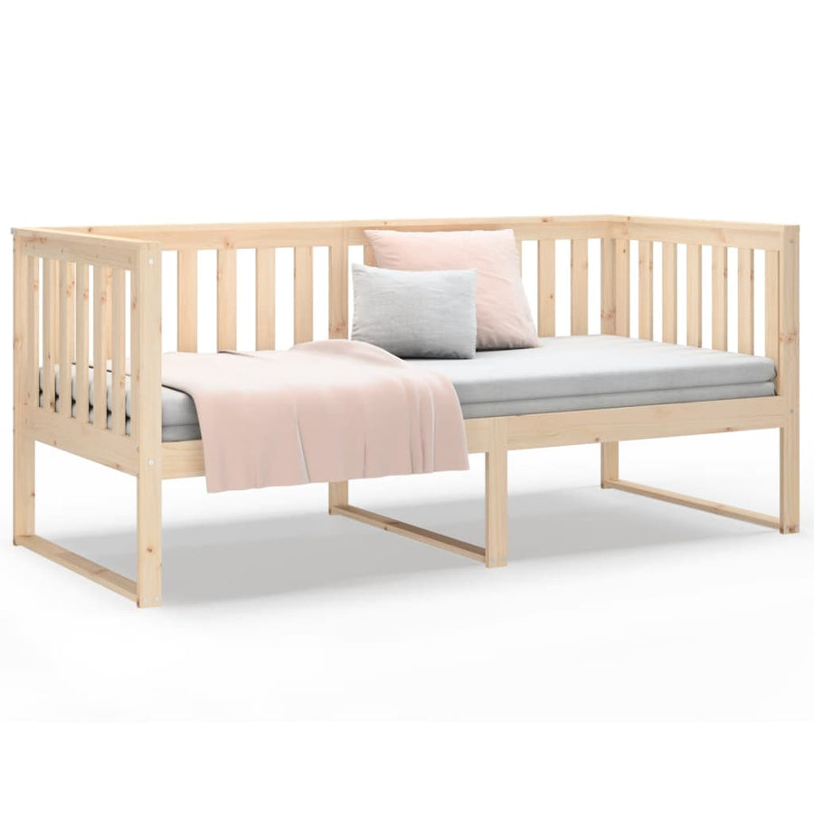 Slaapbank Massief Grenenhout 90 x 190 cm Naturel