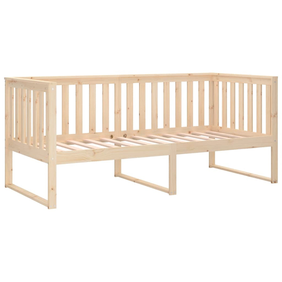 Slaapbank Massief Grenenhout 90 x 190 cm Naturel